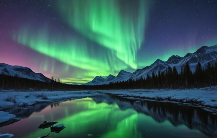 夢見北極光的含義